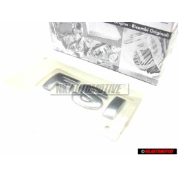 Genuine VW FSI Rear Trunk Boot Badge Emblem Chrome - 1J0853675L 739