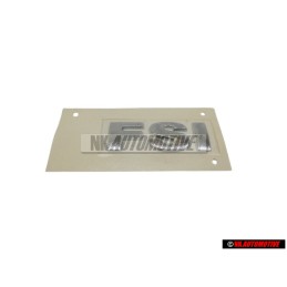 Genuine VW FSI Rear Trunk Boot Badge Emblem Chrome - 1J0853675L 739