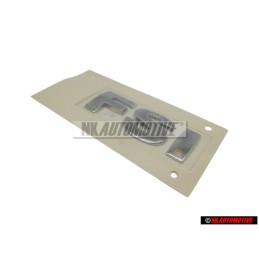 Genuine VW FSI Rear Trunk Boot Badge Emblem Chrome - 1J0853675L 739