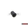 Genuine VW cap wheel bolt satin black - 867601173 01C