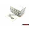 Genuine VW FSI Rear Trunk Boot Badge Emblem Chrome - 3C0853675 739