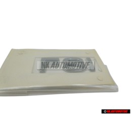 Genuine VW FSI Rear Trunk Boot Badge Emblem Chrome - 3C0853675 739