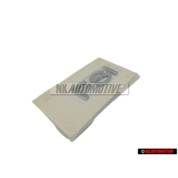 Genuine VW FSI Rear Trunk Boot Badge Emblem Chrome - 3C0853675 739