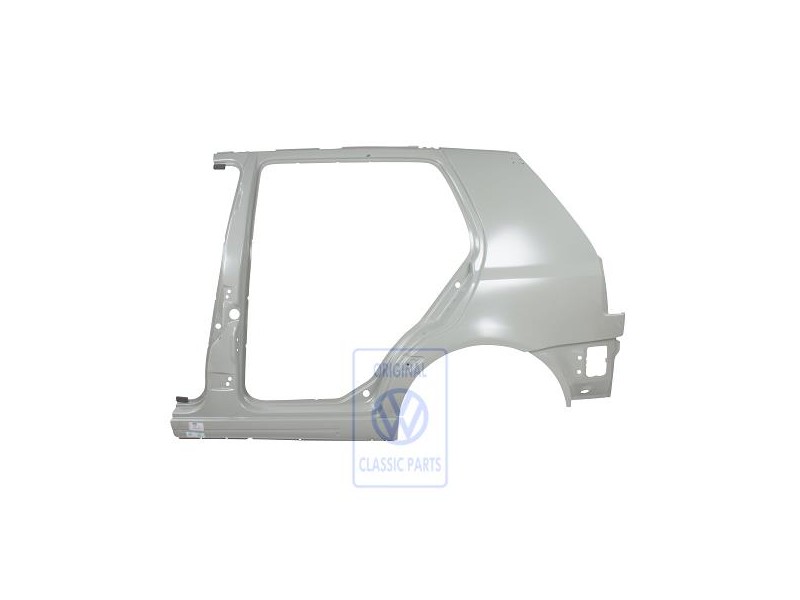 Genuine VW Sectional Part - Side Panel With B-Pillar - 1H4809837