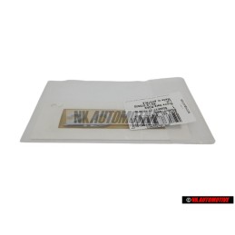 Genuine VW 2.0 TDI Rear Trunk Boot Badge Emblem Chrome Red - 3C0853675F GQF