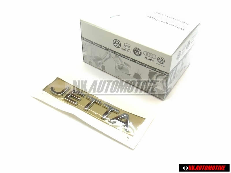 Genuine VW JETTA Rear Trunk Boot Badge Emblem Chrome - 1K5853687 739