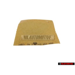 Genuine VW Individual Fender Wing Side Badge Emblem Chrome - 1K0853688 739