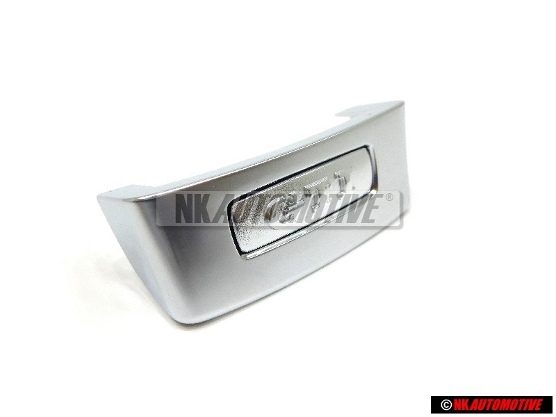 Genuine VW GTI Steering Wheel Badge Emblem Chrome - 1K0419685A 44U