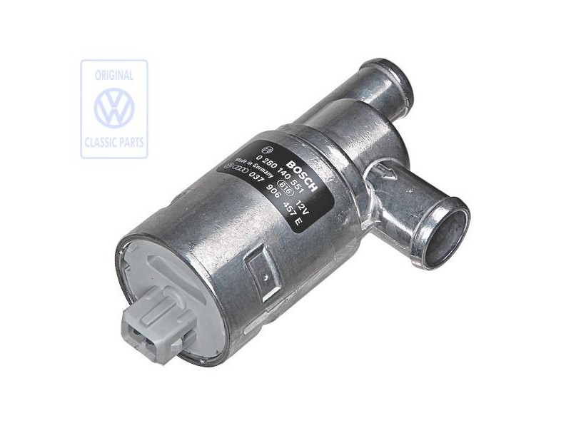 Genuine VW Control Valve For Idling Speed - 037906457E