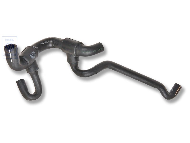 Genuine VW Coolant Hose - 1H0121449A
