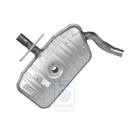 Genuine VW Centre Silencer - 1H0253409G