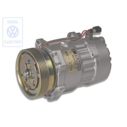 Genuine VW A/C Compressor With Electro-Magnetic Coupling - 1H0820803E