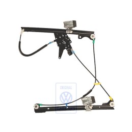 Genuine VW Window Regulator Without Motor - 1H0837461A