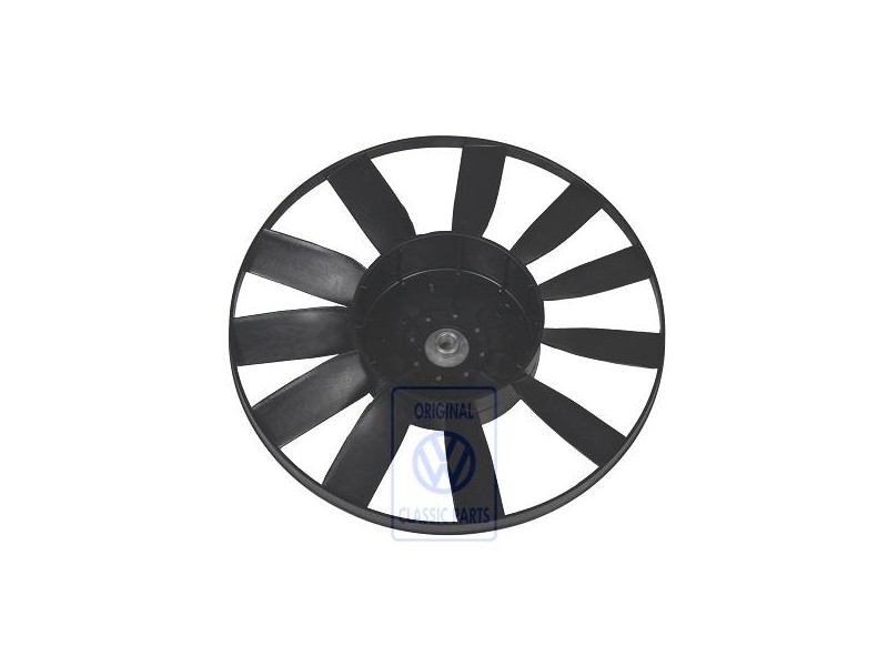 Genuine VW Fan Wheel With V-Belt Pulley - 1H0959465C