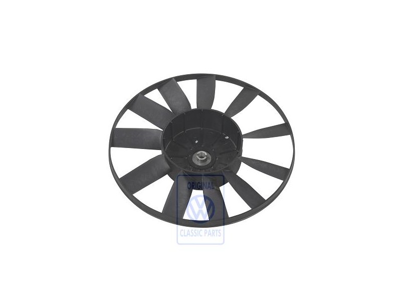 Genuine VW Fan Wheel With V-Belt Pulley - 1H0959465D