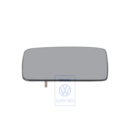 Genuine VW Mirror Glass (Convex) With Carrier Plate - 1H1857521E