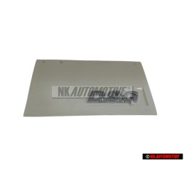 Genuine VW DSG Rear Trunk Boot Badge Emblem Chrome - 1J0853675AL739