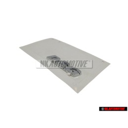 Genuine VW DSG Rear Trunk Boot Badge Emblem Chrome - 1J0853675AL739