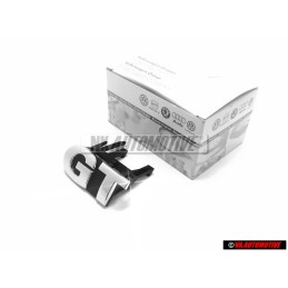 Genuine VW GT Front Grill Badge Emblem Chrome - 6Q0853679D 739