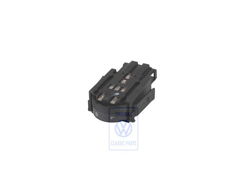 Genuine VW Switch For Headlight Range Control - 1H6941333C