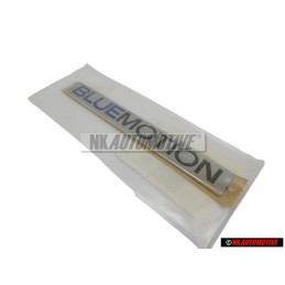Genuine VW BLUE MOTION Rear Trunk Boot Badge Emblem - 6Q0853675R WWS