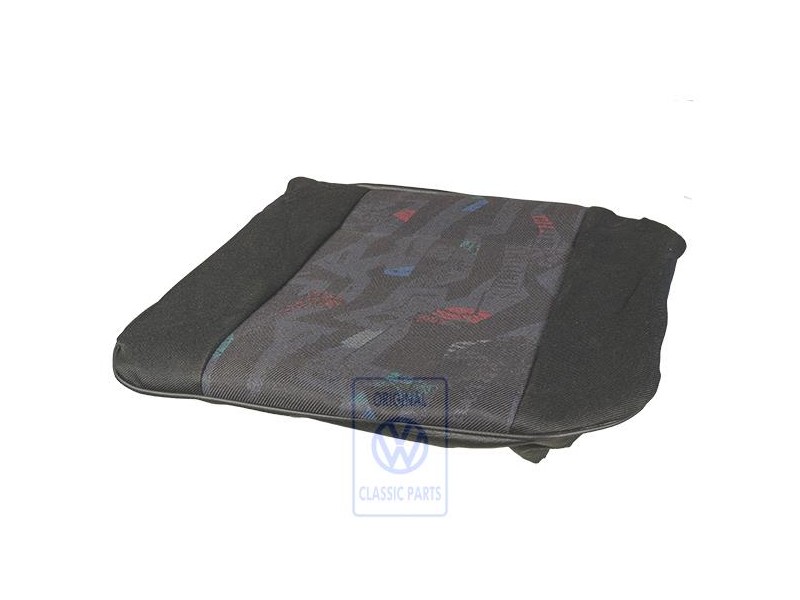 Genuine VW Seat Cover (Cloth/Leatherette) Black - 1H0885405ABDSF