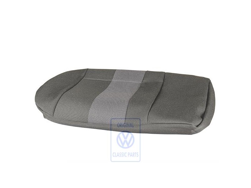 Genuine VW Seat Cover (Cloth/Leatherette) Black/Grey - 1H0885406ASFGX