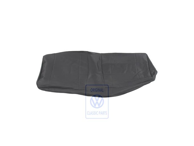 Genuine VW Backrest Cover (Leatherette) Black - 1H0885805DNFHX