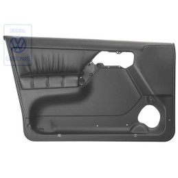 Genuine VW Door Trim (Leather/Leatherette) Black - 1H4867011BJCNN