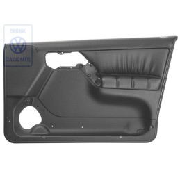 Genuine VW Door Trim (Leather/Leatherette) Black - 1H4867012BGCNN