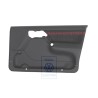 Genuine VW Door Panel Trim (Cloth) Black/Red - 1H4867012BHENB