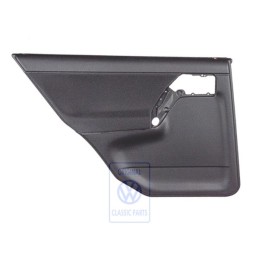 Genuine VW Door Panel Trim (Cloth) Black - 1H4867211CMBLM