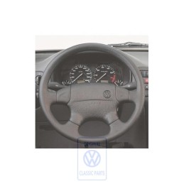 Genuine VW Steering Wheel Satin Black - 1H0419091AQ01C