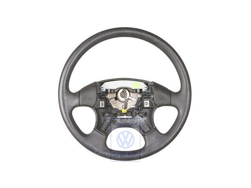 Genuine VW Steering Wheel Satin Black - 1H0419091AS01C