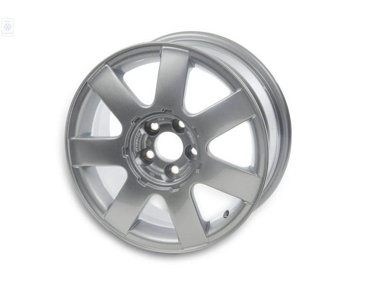 Genuine VW Aluminium Rim Bright Chrome - 1H0601025AGZ31