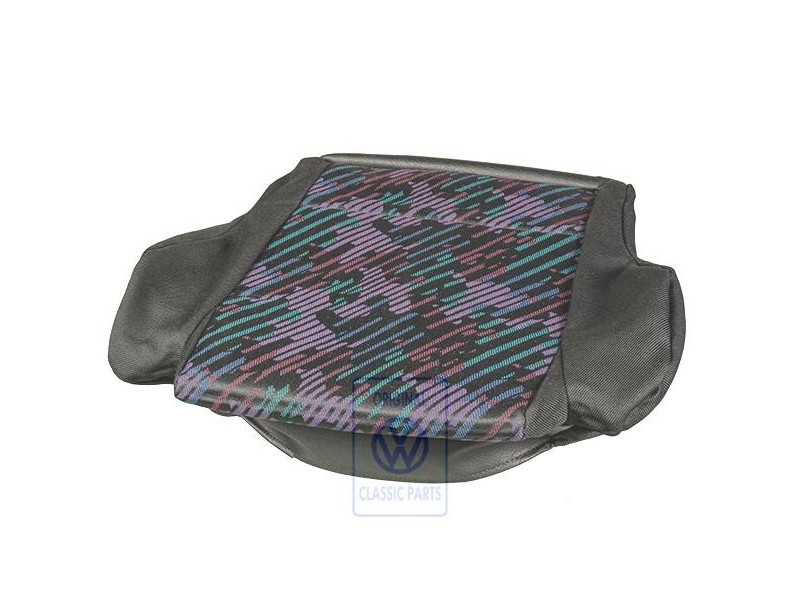 Genuine VW Seat Cover (Cloth/Leatherette) Black - 1H0881405CFDSW