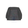 Genuine VW Backrest Cover Cloth With Backrest Pocket Off-Black - 1H0881805DCFVF