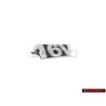 Genuine VW 16V Front Grill Badge Emblem Chrome - 6X0853679 FDY