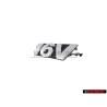 Genuine VW 16V Front Grill Badge Emblem Chrome - 6X0853679 FDY