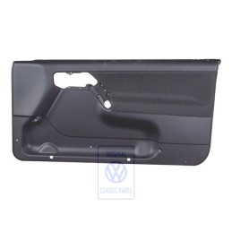 Genuine VW Door Panel Trim (Cloth) Black - 1H3867012APBFY
