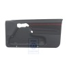 Genuine VW Door Panel Trim (Cloth) Black/Red - 1H3867012APECZ