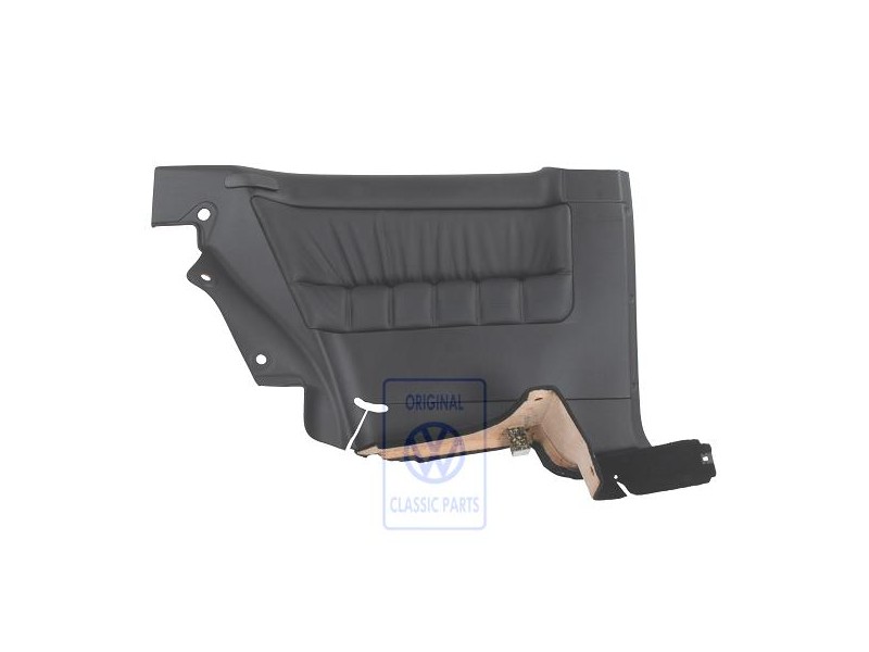 Genuine VW Side Trim (Leather/Leatherette) Black - 1H3867043CMCNQ