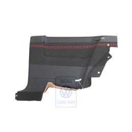 Genuine VW Side Trim (Fabric) Black/Red - 1H3867044BJDYF