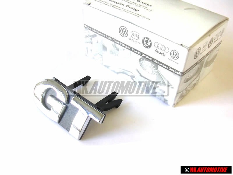 Genuine VW GT Front Grill Badge Emblem Chrome - 6X0853679A PWV