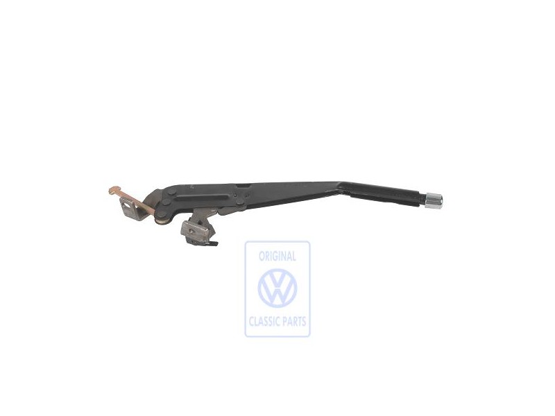 Genuine VW Brake Lever Silver/Black - 1H0711303E 3ZS