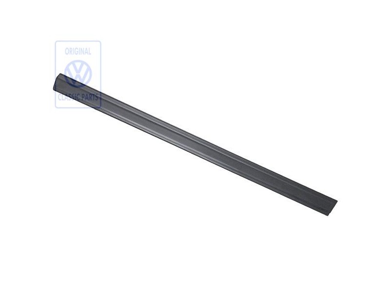 Genuine VW Protective Strip For Door Satin Black - 1H4853516A B41