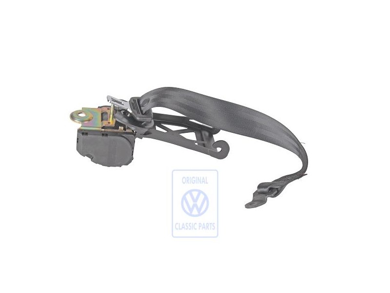 Genuine VW Three-Point Safety Belt Satin Black - 1H4857805A B41