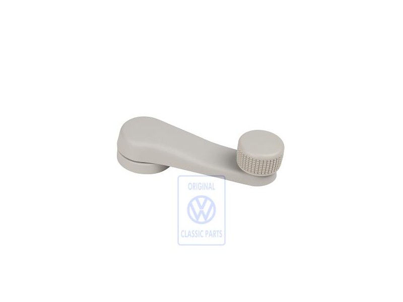 Genuine VW Window Crank Flint Grey - 1H0837581D Y01