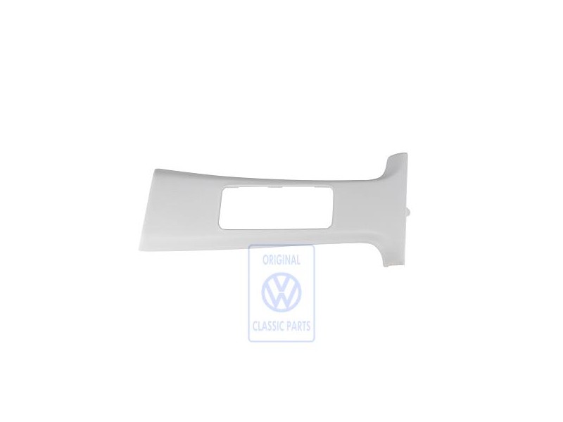 Genuine VW B-Pillar Trim Grey Blue - 1H4867243B H50
