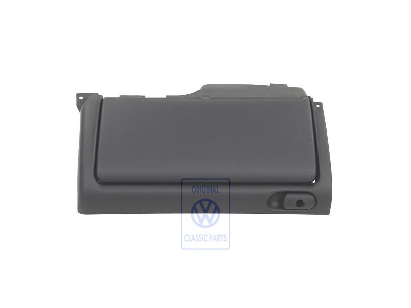 Genuine VW Stowage Box, (Lockable) Soft Black - 1H1857922B C82